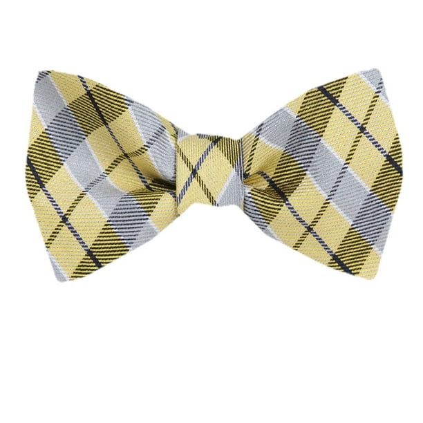 Tie yourself Bow Ties Silk Mens Plaid Self tie Bowtie Tie yourself Bow Ties Silk Mens Plaid Self tie Bowtie